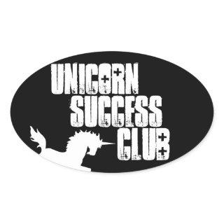 Unicorn success club stickers