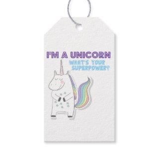 Unicorn Superpower Gift Tags