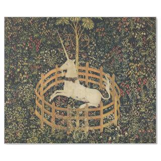 Unicorn Tapestries Captivity Medieval Tapestry