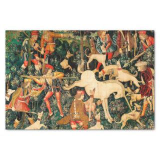 Unicorn Tapestries Defends Hunt  Tissue Paper