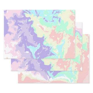 Unicorn Watercolor Pastels   Sheets