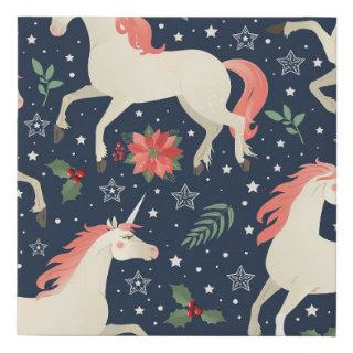 Unicorns Christmas: Middle Ages Print