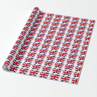 Union Jack British Flag With Grunge