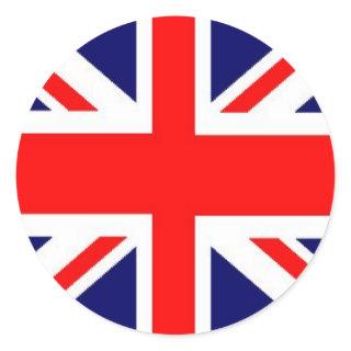 Union Jack Classic Round Sticker