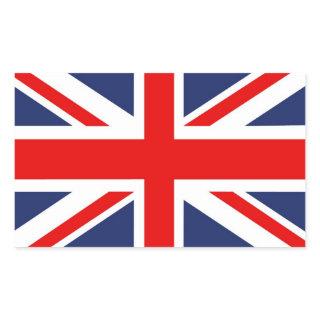 Union Jack Flag-United Kingdom Rectangular Sticker