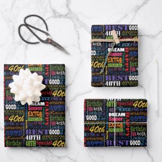 Unique And Special 40th Birthday Party Gifts  Sheets