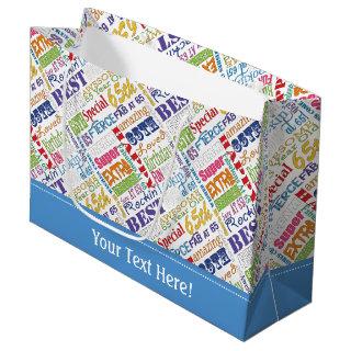 Unique And Special 65th Birthday Party Gifts Large Gift Bag