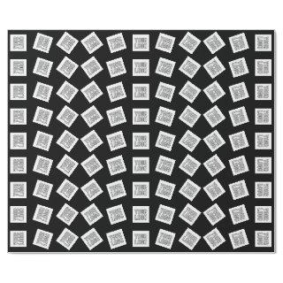 Unique Logo or Image Pattern | Black (editable)