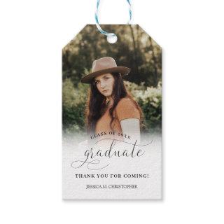 Unique Personalized Photo Graduation Thank You Gift Tags