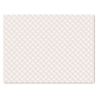 Unisex Pastel Orange and Gray Pumpkin Baby Shower Tissue Paper