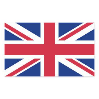 United Kingdom Flag Rectangular Sticker