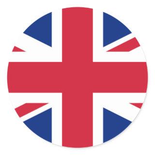 United Kingdom GB Classic Round Sticker