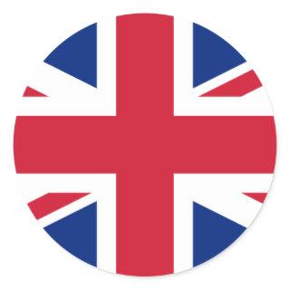 United Kingdom GB Classic Round Sticker