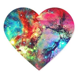 Universe Heart Sticker