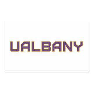 University at Albany Wordmark Rectangular Sticker
