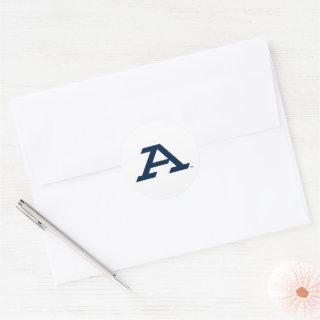 University of Akron | A Classic Round Sticker