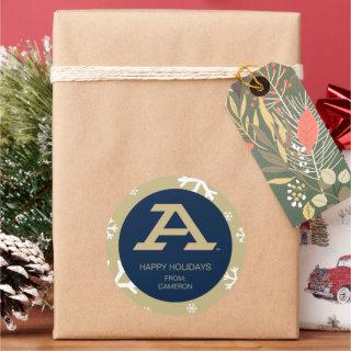 University of Akron | A Classic Round Sticker