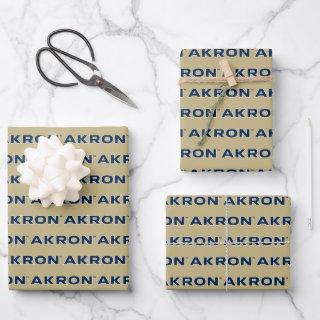 University of Akron | Akron  Sheets