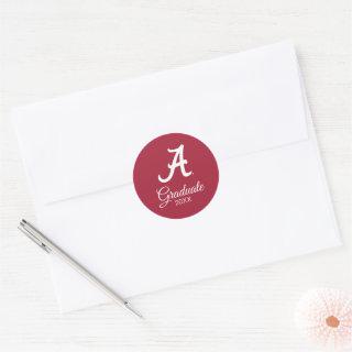 University of Alabama Graduation Classic Round Sticker