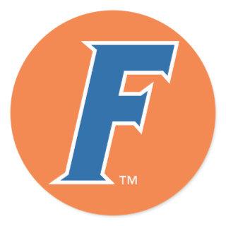 University of Florida F Classic Round Sticker