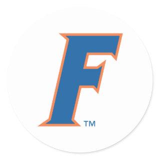 University of Florida F Classic Round Sticker