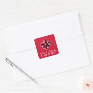 University of Louisiana Lafayette | Graduate Square Sticker