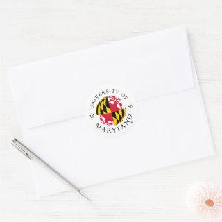 University of Maryland Emblem Classic Round Sticker