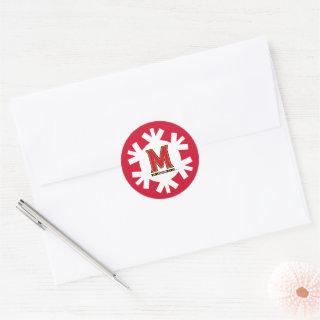 University of Maryland "M" Logo Classic Round Sticker
