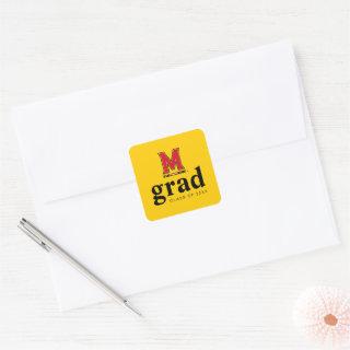 University of Maryland M Square Sticker