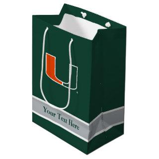 University of Miami Medium Gift Bag