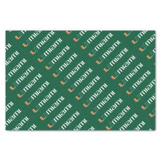 University of Miami Tissue Paper