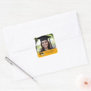 University of Missouri Tiger | Graduation Square Sticker