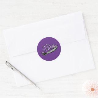 University of Mount Union Raiders Classic Round Sticker
