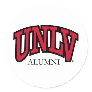 University of Nevada Alumni Classic Round Sticker