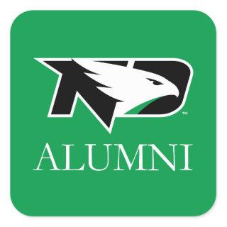University of North Dakota Alumni Square Sticker