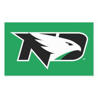 University of North Dakota Logo Rectangular Sticker