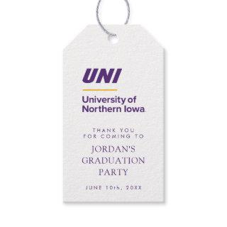 University of Northern Iowa Graduate Achievement Gift Tags
