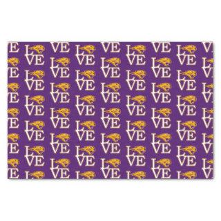 University of Northern Iowa Love State Love Tissue Paper