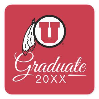 University of Utah Graduate Square Sticker