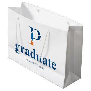 University of Wisconsin Platteville P Large Gift Bag
