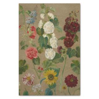 Untitled Flowers 3 by Follower of Eugene Grasset Tissue Paper