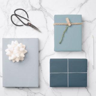 Urban Cool Blue Grey Gift  Sheets