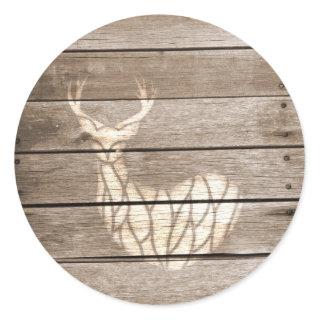 Urban Deer Classic Round Sticker