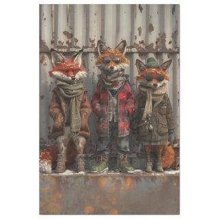 Urban Foxtrot Rebels Bad Boy Vibe Decoupage  Tissue Paper