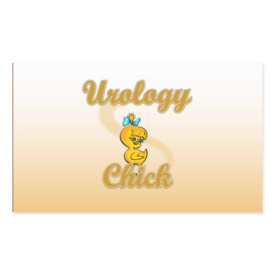 Urology Chick Rectangular Sticker