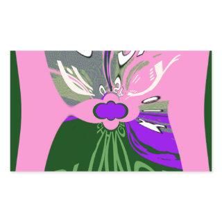 USA Change Art Print Rectangular Sticker