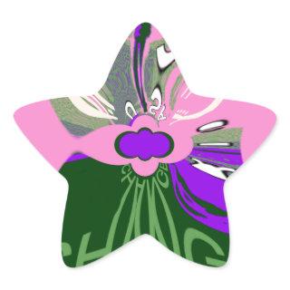 USA Change Art Print Star Sticker