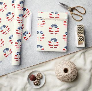 USA Flag - Red White & Blue Recycle Symbol