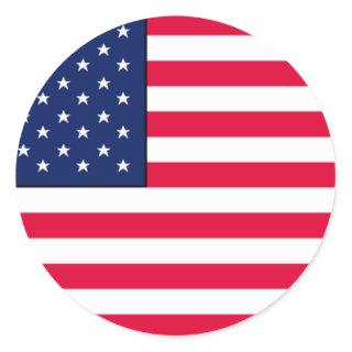 USA flag stickers