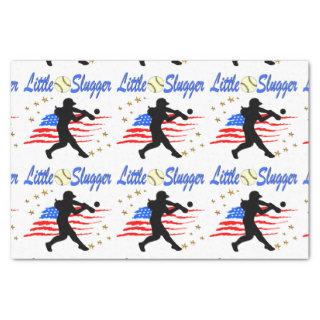 USA LITTLE SLUGGER SOFTBALL GIRLS DESIGN TISSUE PAPER